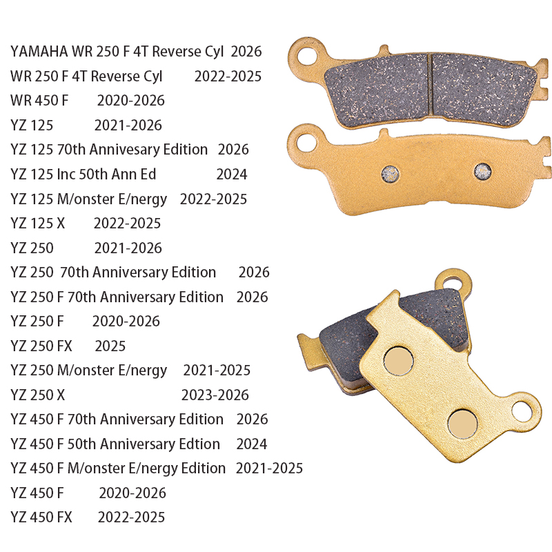 야마하 WR250F WR450F YZ125 YZ250  - Carbon Ceramic Motorcycle Brake Rotor 리뷰 및 가격