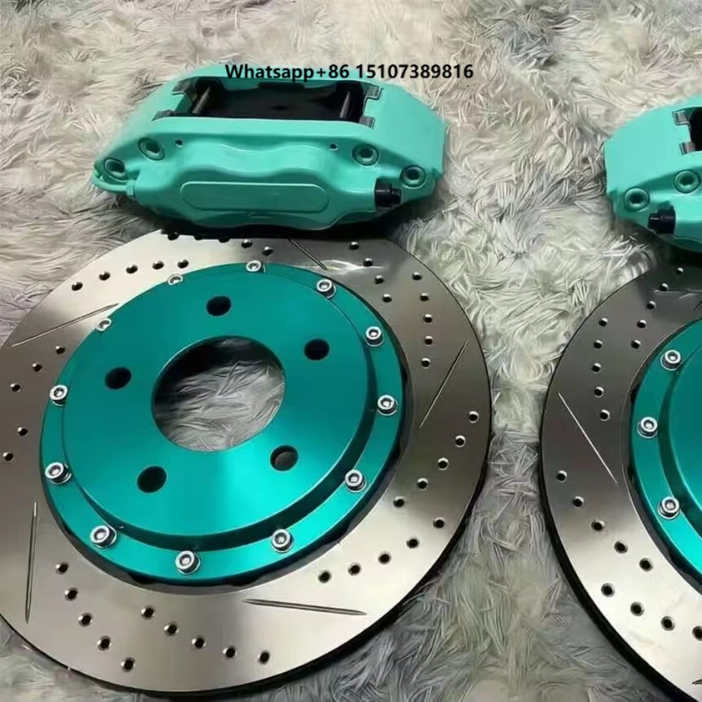 새로운 고성능 알루미늄 합금 레이싱 브레이크 캘리퍼 키 - Forged Front Brake Caliper 4 Piston 리뷰 및 가격
